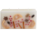 M&S MCC Botanical Candle, Red