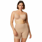 MS Womens Light Control Thigh Slimmers Size 14 Rose Quartz