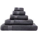 M&S Super Soft Pure Cotton Antibacterial Bath Towel, Charcoal