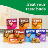 Graze Cherry Bakewell Oat Boosts Flapjack Snack