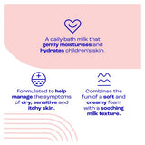 E45 Dermatological Junior Foaming Bubble Bath Milk - Baby Kids Wash