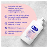 E45 Moisturiser Body Lotion for Dry Sensitive Skin