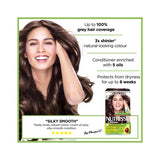 Garnier Nutrisse Cocoa 4 Dark Brown Permanent Hair Dye