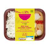 MS Red Thai Style Chicken Curry Rice - Taste of Asia