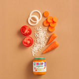 HiPP Organic Tasty Vegetable Risotto Baby Food Jar 6months