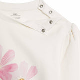 MS Girls Cotton Rich Floral Top Leggings 3-6 Months Ivory