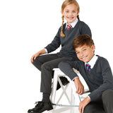 MS Unisex Pure Cotton Jumper 9-10 Years Grey