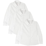 MS Girls Regular Fit Easy to Iron Blouses 8-9 Years White