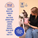 Marleybones Wet Dog Food - Salmon & Superfoods