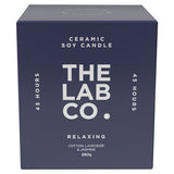 The Lab Co Relaxing Ceramic Boxed Candle