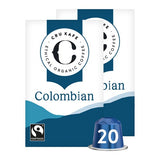 CRU Kafe Organic Fairtrade Colombian Pods 20s