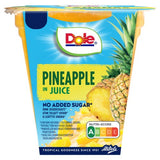 Dole Tropical Gold Pineapple Chunks in Juice Fruit Pot