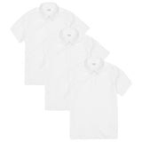 MS Girls Slim Fit Easy Iron School Blouses 10-11 Years White