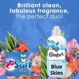 Surf Deep Sea 3 in 1 Laundry Washing Detergent Capsules 36 Washes