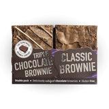 Homemade Brownie Co GF Triple Chocolate Classic Brownie Twin