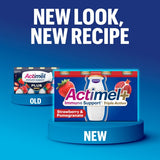 Actimel Triple Action Blueberry Blackberry Yoghurt Drink 8x100g