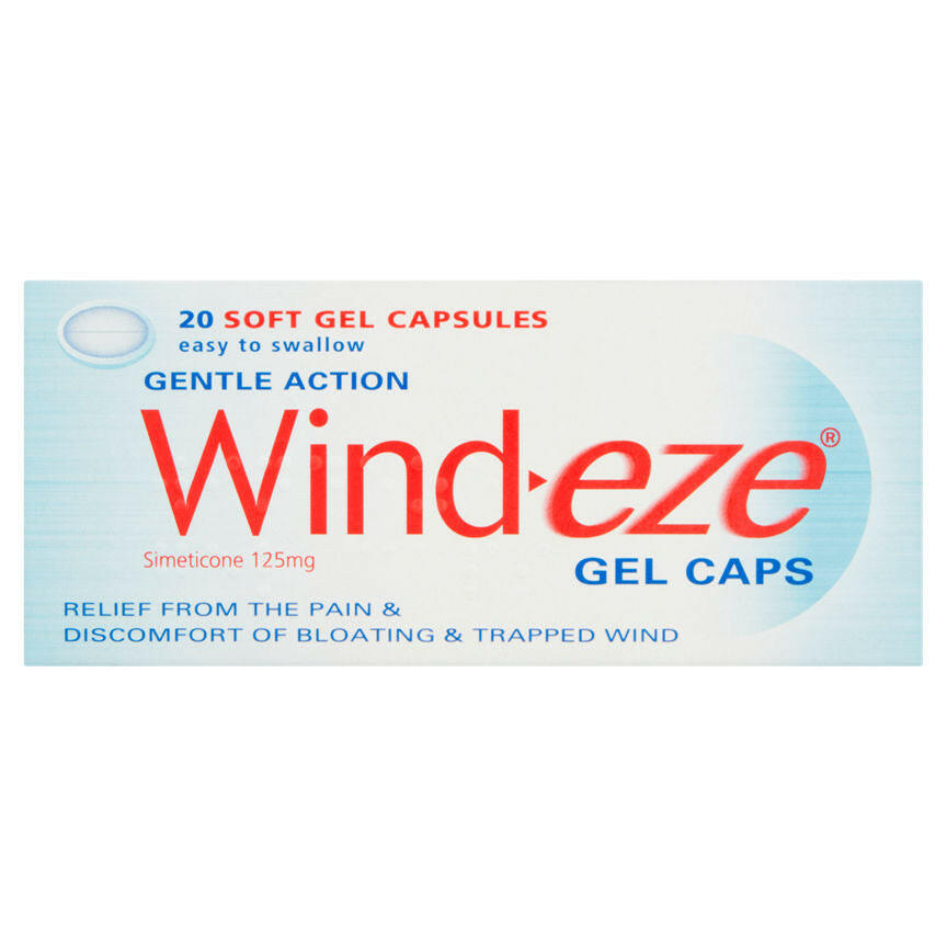 Wind-eze Gentle Action 20 Soft Gel Capsules GOODS ASDA