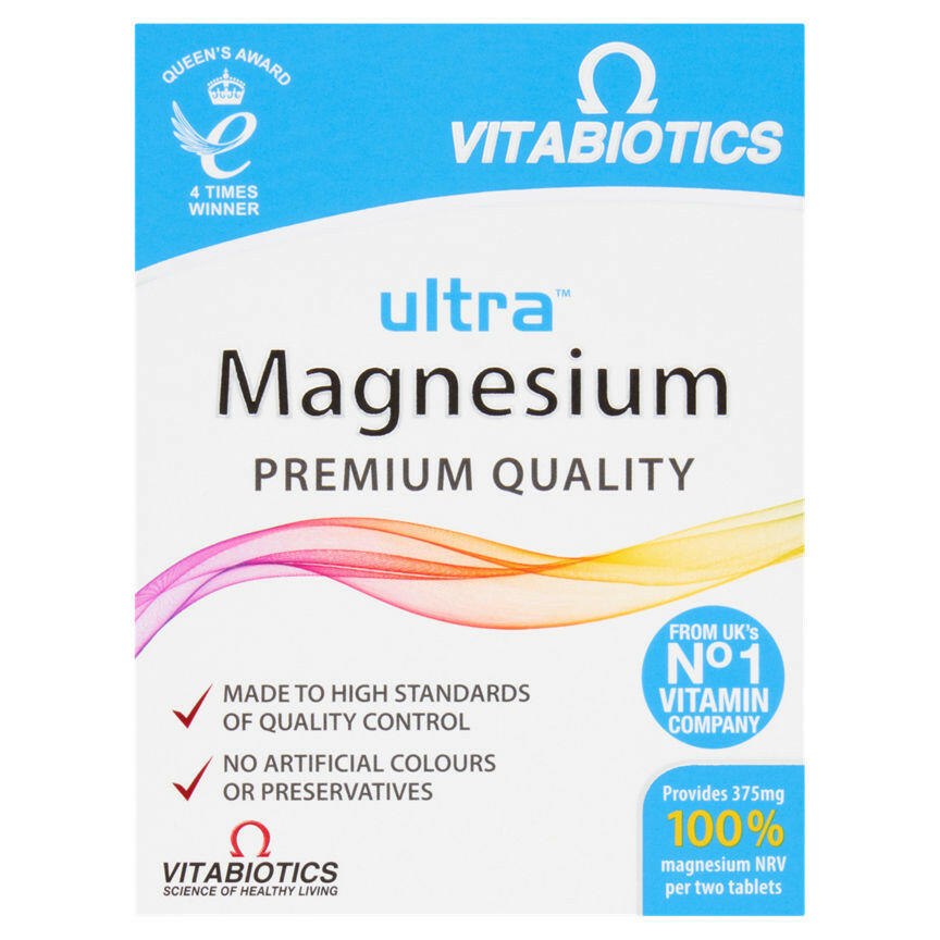 Vitabiotics Ultra Magnesium 60 Tablets GOODS ASDA