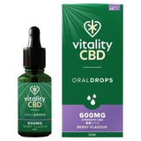 Vitality CBD Berry Oral Drops 600mg    30ml GOODS M&S