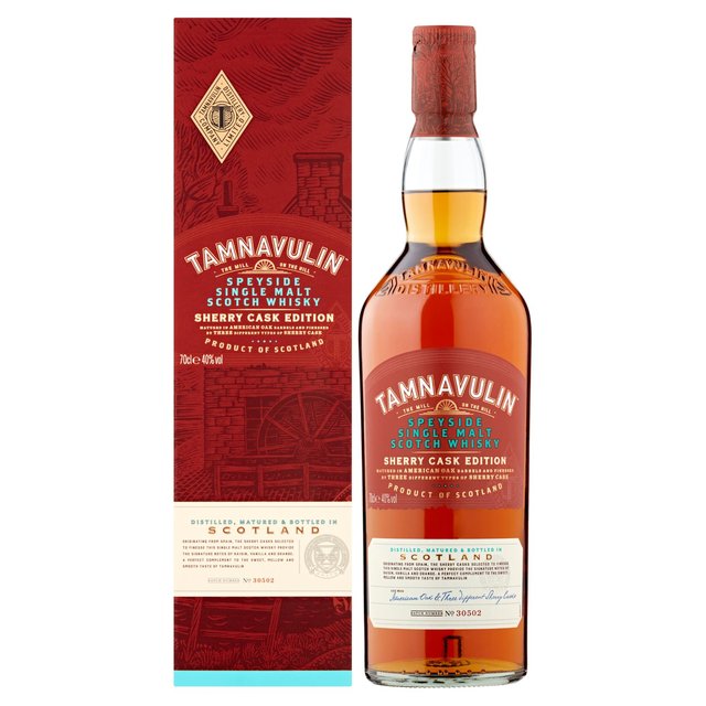 Tamnavulin Sherry Cask Edition Speyside Single Malt Scotch Whisky 70cl GOODS M&S