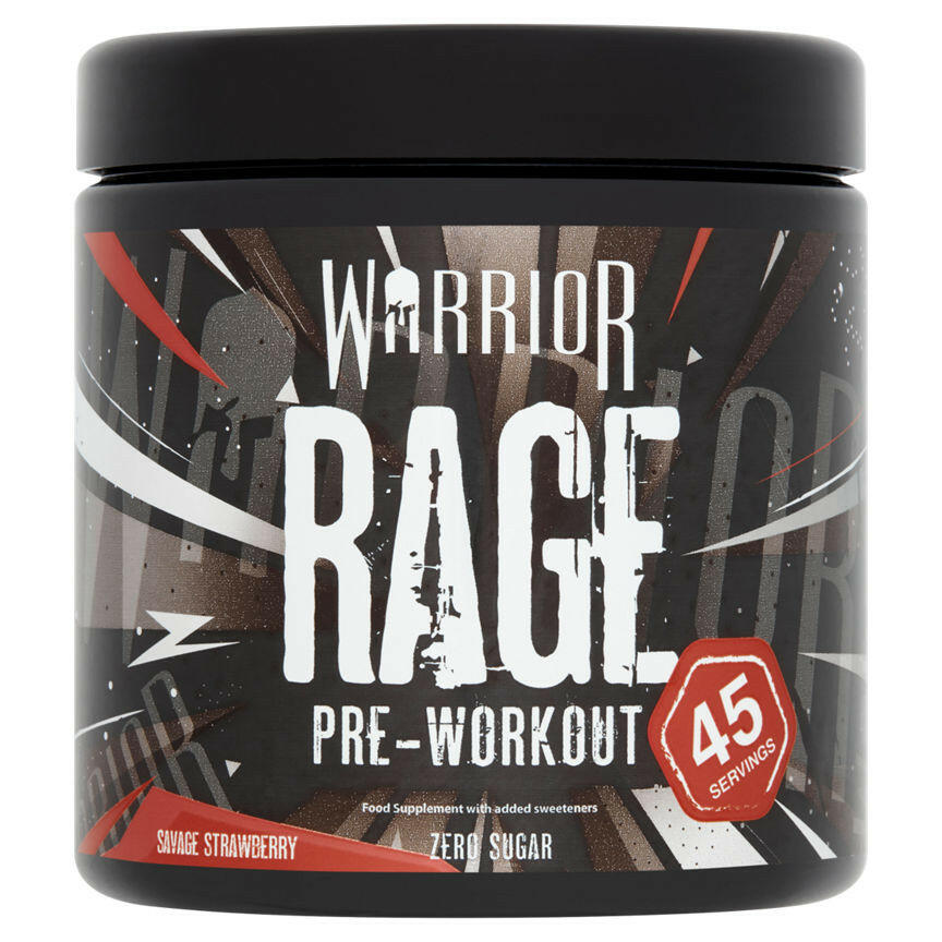 Warrior Rage Pre-Workout Savage Strawberry GOODS ASDA