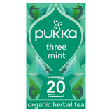 Pukka Organic Three Mint 20 Herbal Tea Sachets