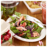 White Microwaveable Buffet Platters 3 per pack GOODS M&S