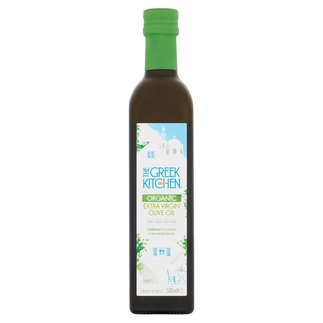 The Greek Kitchen Organic Unfiltered Extra Virgin Olive Oil 500ml GOODS M&S