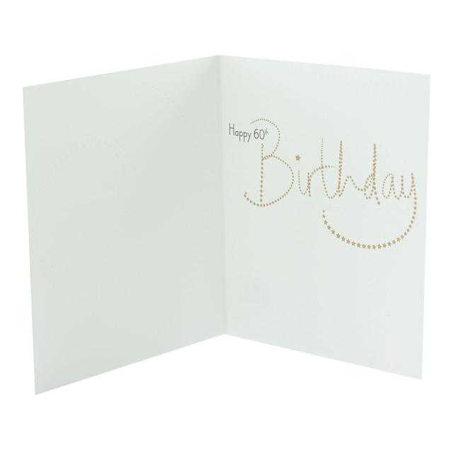 Time To Celebrate 60th Birthday Card GOODS M&S