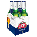 Stella Artois Alcohol Free Premium Lager Beer Bottles 4 x 330ml GOODS M&S