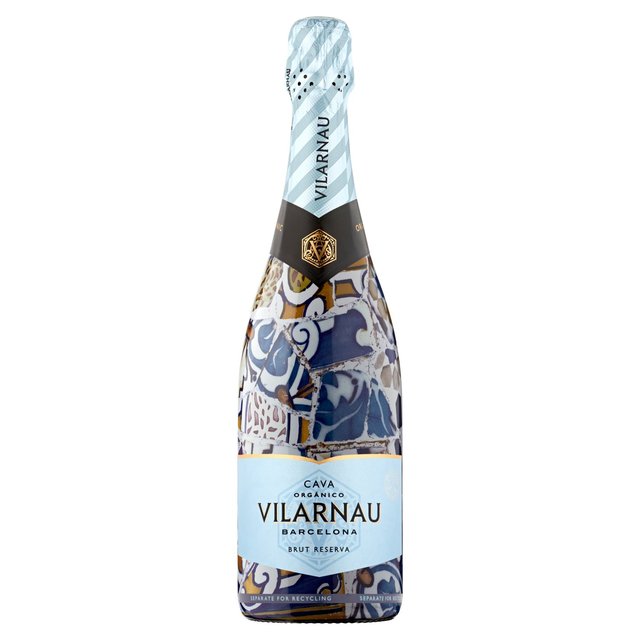 Vilarnau Brut Reserva Organic Cava 75cl GOODS M&S