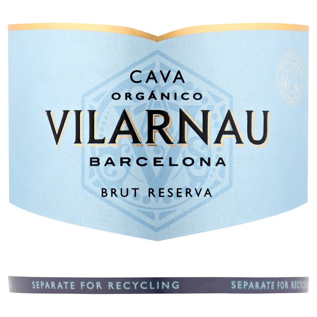 Vilarnau Brut Reserva Organic Cava 75cl GOODS M&S