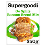 Supergood! Bakery Gluten Free & Vegan Go Splits Banana Bread Mix 250g GOODS M&S