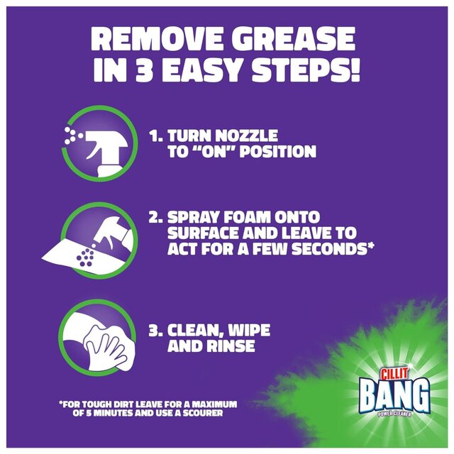 Cillit Bang Burnt on Degreaser Trigger   750ml - McGrocer