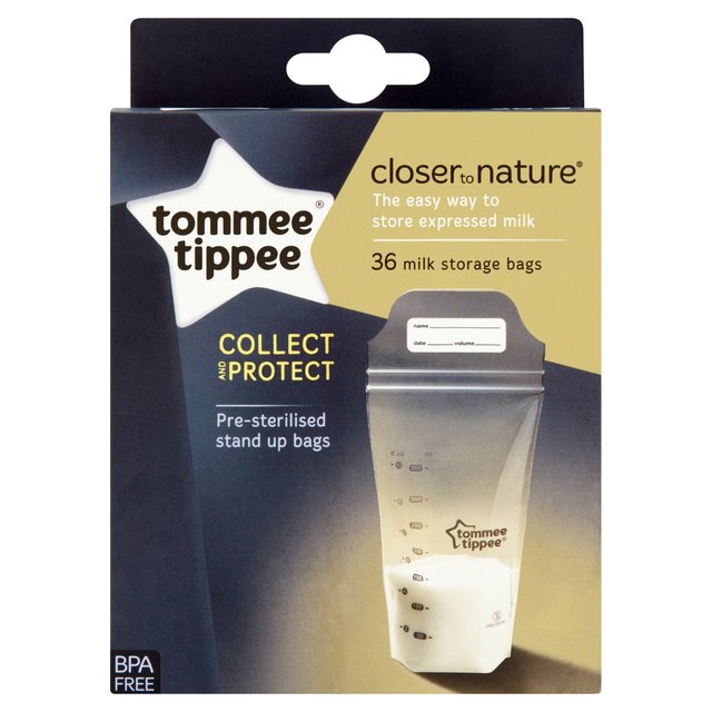 Tommee Tippee Breast Milk Storage Bags   36 per pack GOODS M&S
