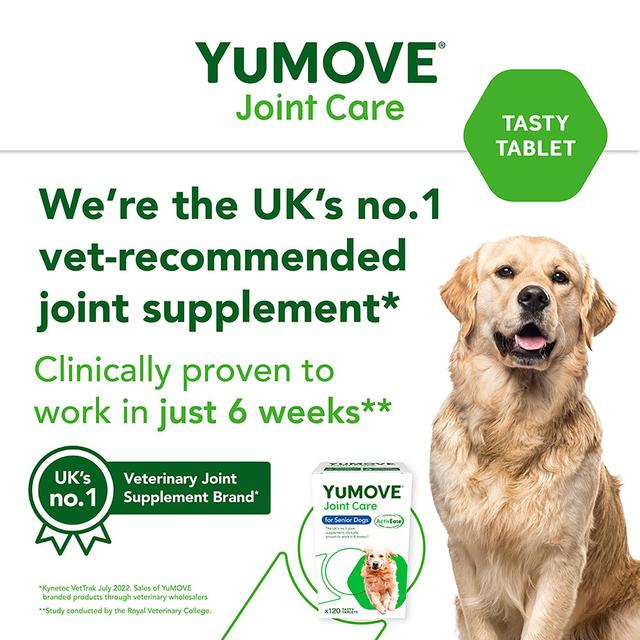 YuMove Senior Joint Supplement 120 per pack GOODS M&S