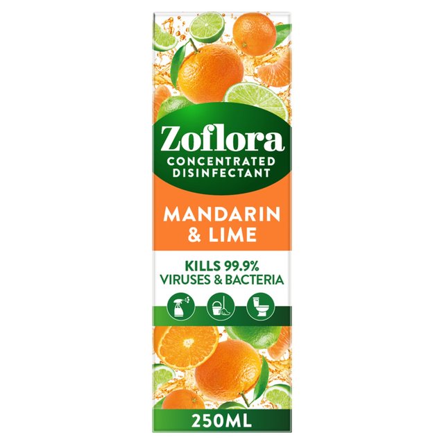 Zoflora Concentrated Disinfectant Mandarin & Lime   250ml GOODS M&S