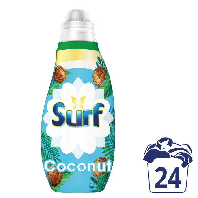 Surf Coconut Bliss Concentrated Liquid Laundry Detergent 24 Washes 648ml GOODS M&S
