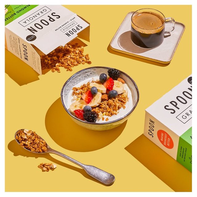 Spoon Cereals Apple + Almond Butter Granola 400g GOODS M&S
