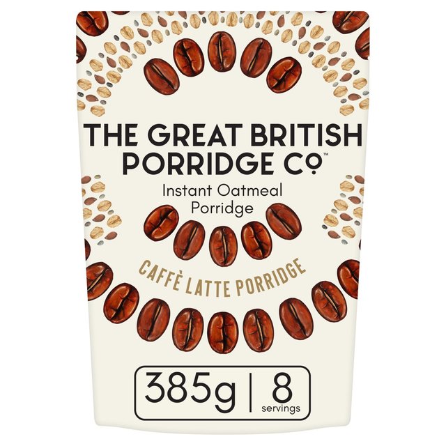The Great British Porridge Co Caffe Latte Porridge   385g GOODS M&S