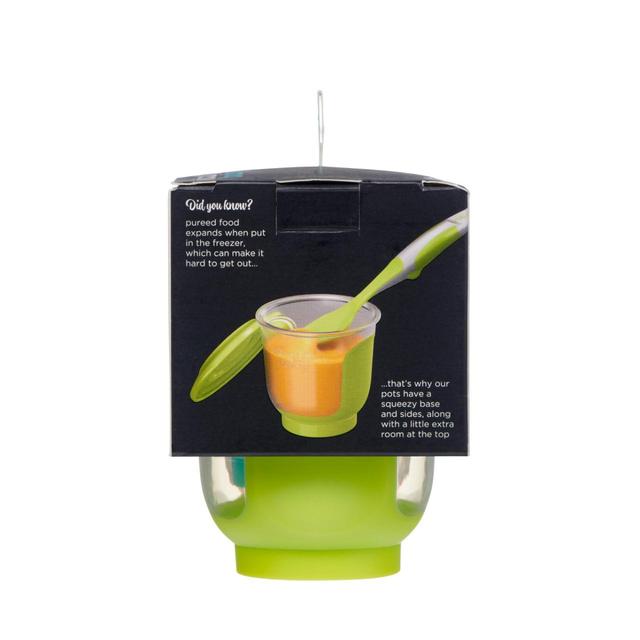 Vital Baby Store & Wean Pots    4 x 120ml GOODS M&S