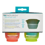 Vital Baby Store & Wean Pots    4 x 120ml GOODS M&S