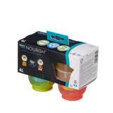 Vital Baby Store & Wean Pots    4 x 120ml GOODS M&S