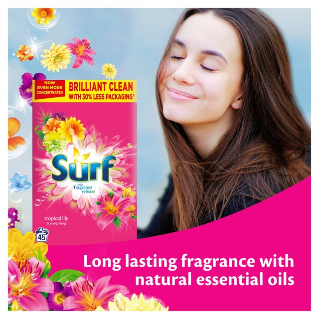 Surf Washing Powder Tropical Lily & Ylang-Ylang 45 Wash 2.25kg GOODS M&S