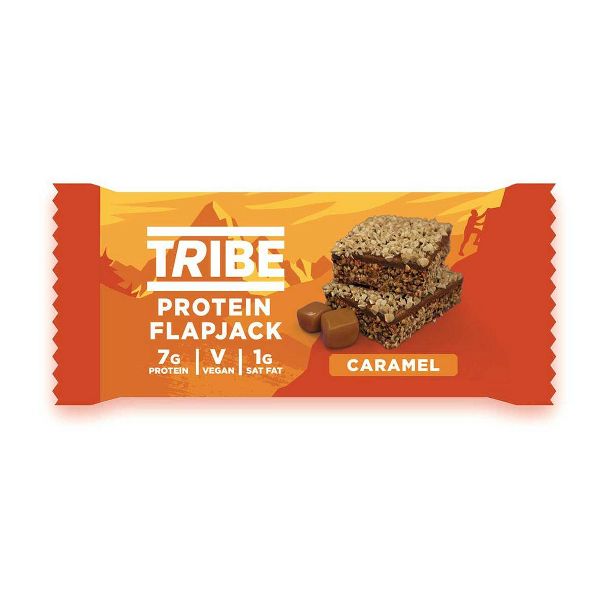 Tribe plant protein flapjack caramel 50g GOODS Boots