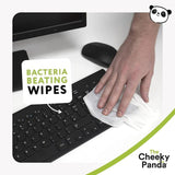 The Cheeky Panda 100% Bamboo Antibacterial Multi Surface Wipes   90 per pack GOODS M&S