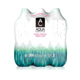 AQUA Carpatica Naturally Sparkling Natural Mineral Water Nitrates Free 6 x 500ml - McGrocer