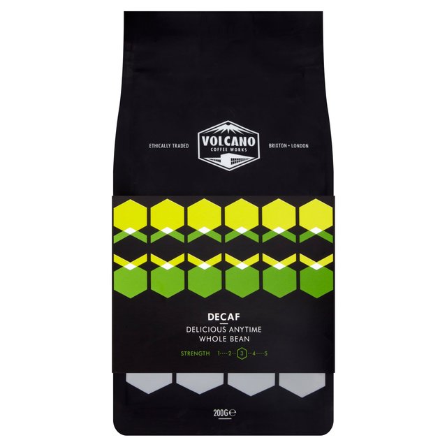 Volcano Coffee Works Decaf Delicious Anytime Coffee Beans 200g GOODS M&S