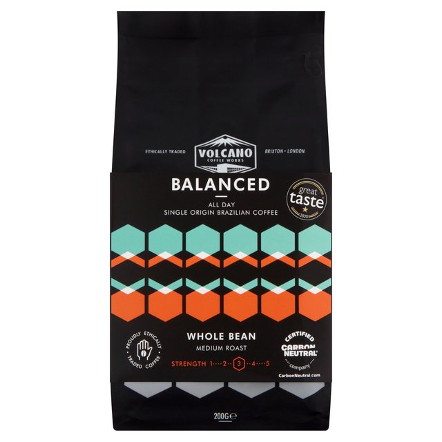 Volcano Coffee Works Balanced Brazil Whole Bean 200g GOODS M&S