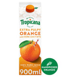 Tropicana Pure Orange Fruit Juice with Extra Juicy Bits 900ml GOODS M&S